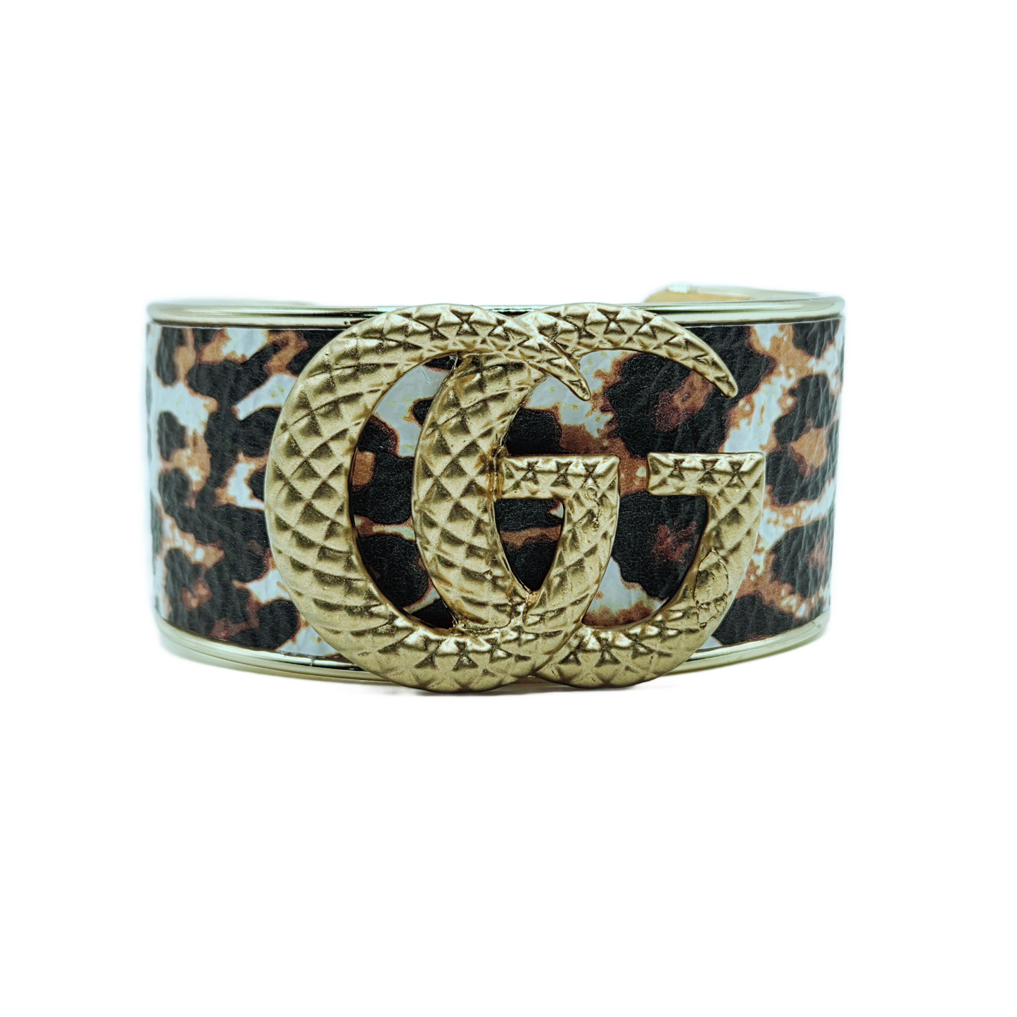 LEOPARD GG INSPIRED CUFF BRACELET