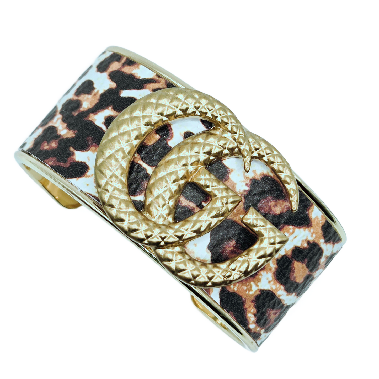 LEOPARD GG INSPIRED CUFF BRACELET