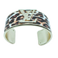 LEOPARD LV INSPIRED CUFF BRACELET